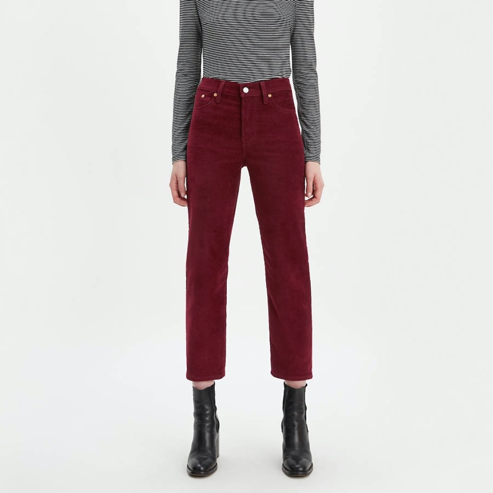Levis Wedgie Straight Fit Corduroy Pants